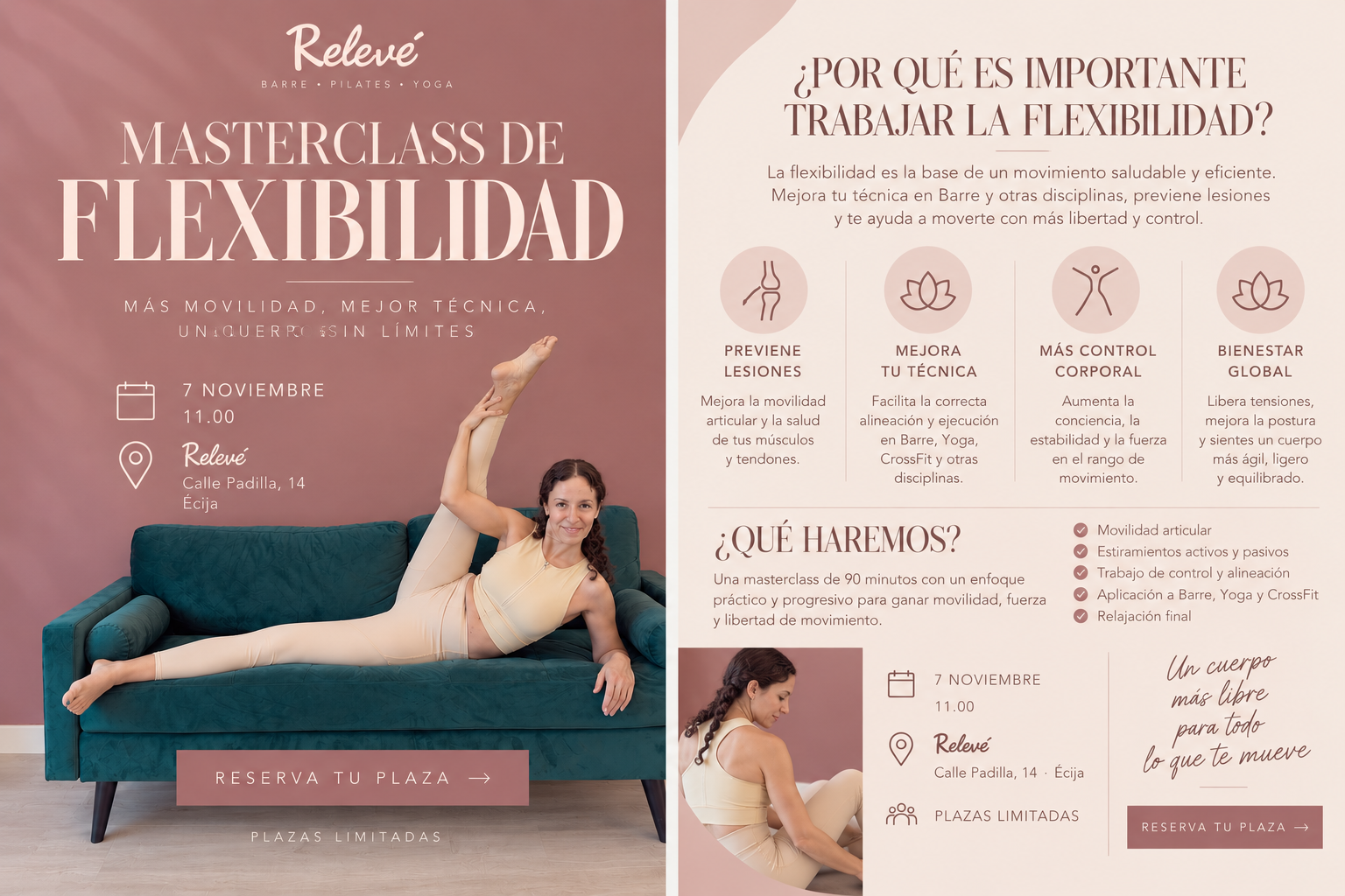 Masterclass de Flexibilidad en Relevé, Écija