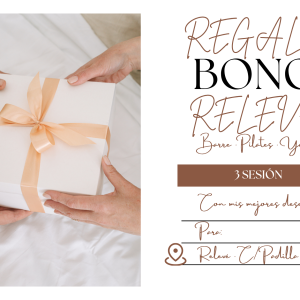 Bono regalo 3 sesiones
