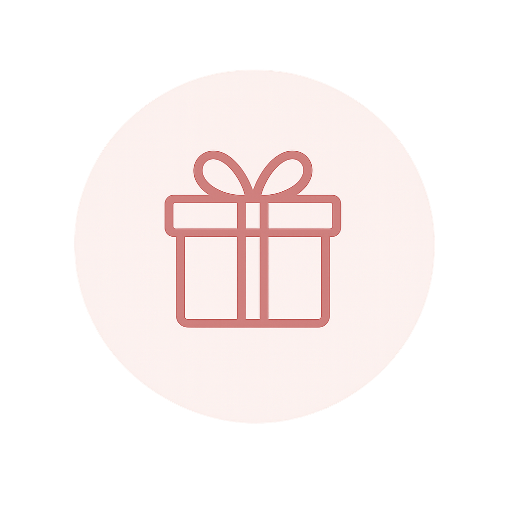 icono regalo transparente