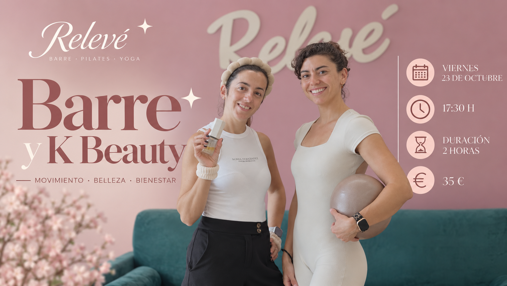 Barre y K-Beauty · Relevé